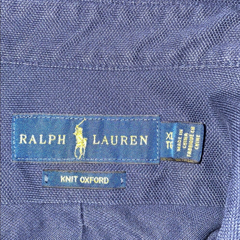 Ralph Lauren Navy Blue Men's Polo Shirt - Picture 7 of 8